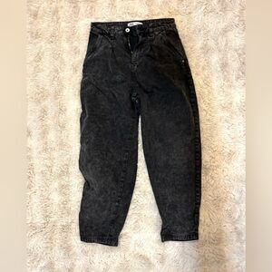 ZARA Black high waisted jeans